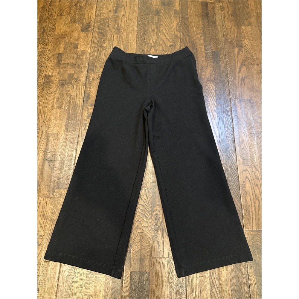 Rouje Paris Jeje Women Pants Black High Rise Cropped Trouser Size 38 US 8